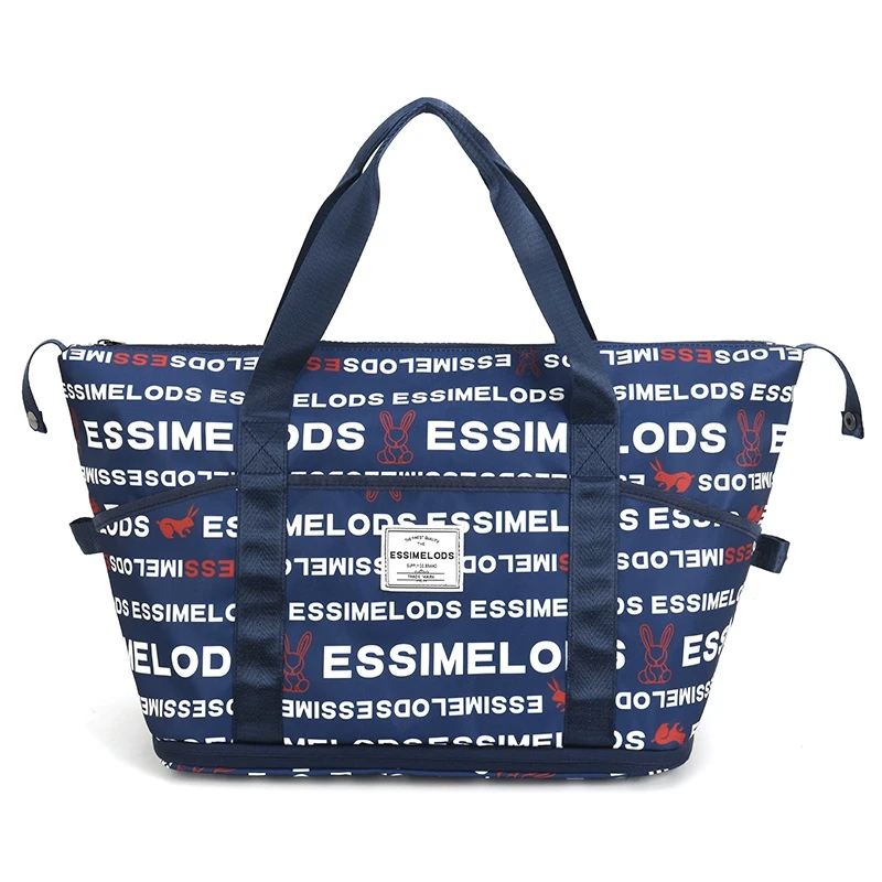 可折叠旅行包女短途手提大容量健身包轻便待产收纳出差行李袋2325