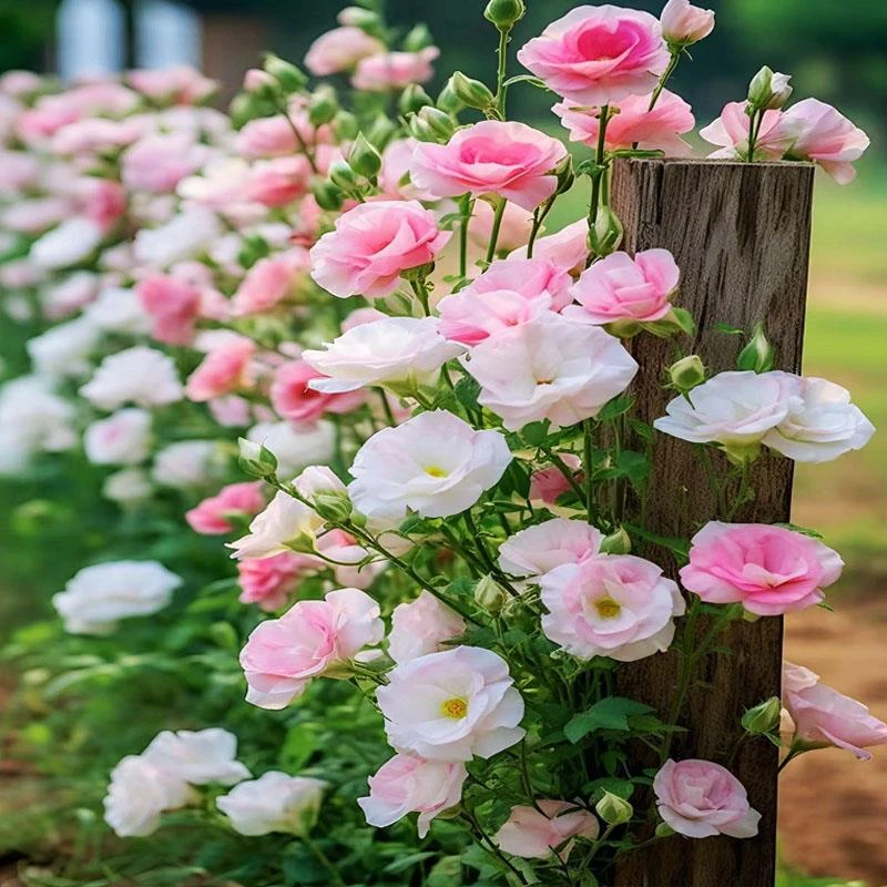 洋桔梗花四季易活阳台庭院盆栽花卉植物花种子籽花籽开花重瓣花苗