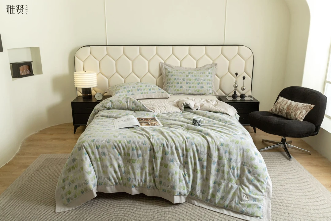 雅赞水洗被/春秋/冬被/单人/双人，可机洗，单人，双人，加大双人双面