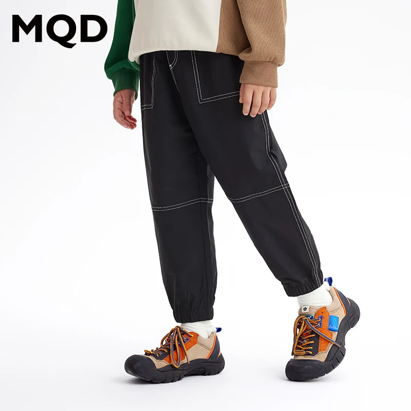 MQD童装儿童春秋新款休闲长裤中大童运动透气舒适裤子潮9633W1503