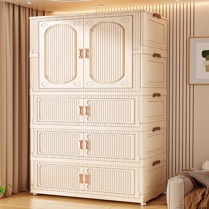 【顺丰包邮】免安装宝宝衣柜儿童衣服收纳柜卧室家用多层简易储物柜