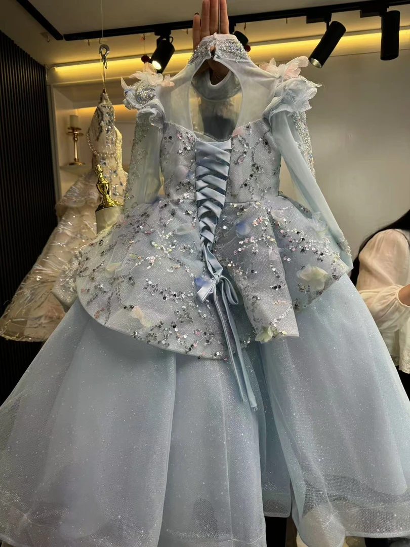 【缤纷圆舞曲】女童公主裙蓬蓬纱高端儿童礼服生日儿童公主裙演出
