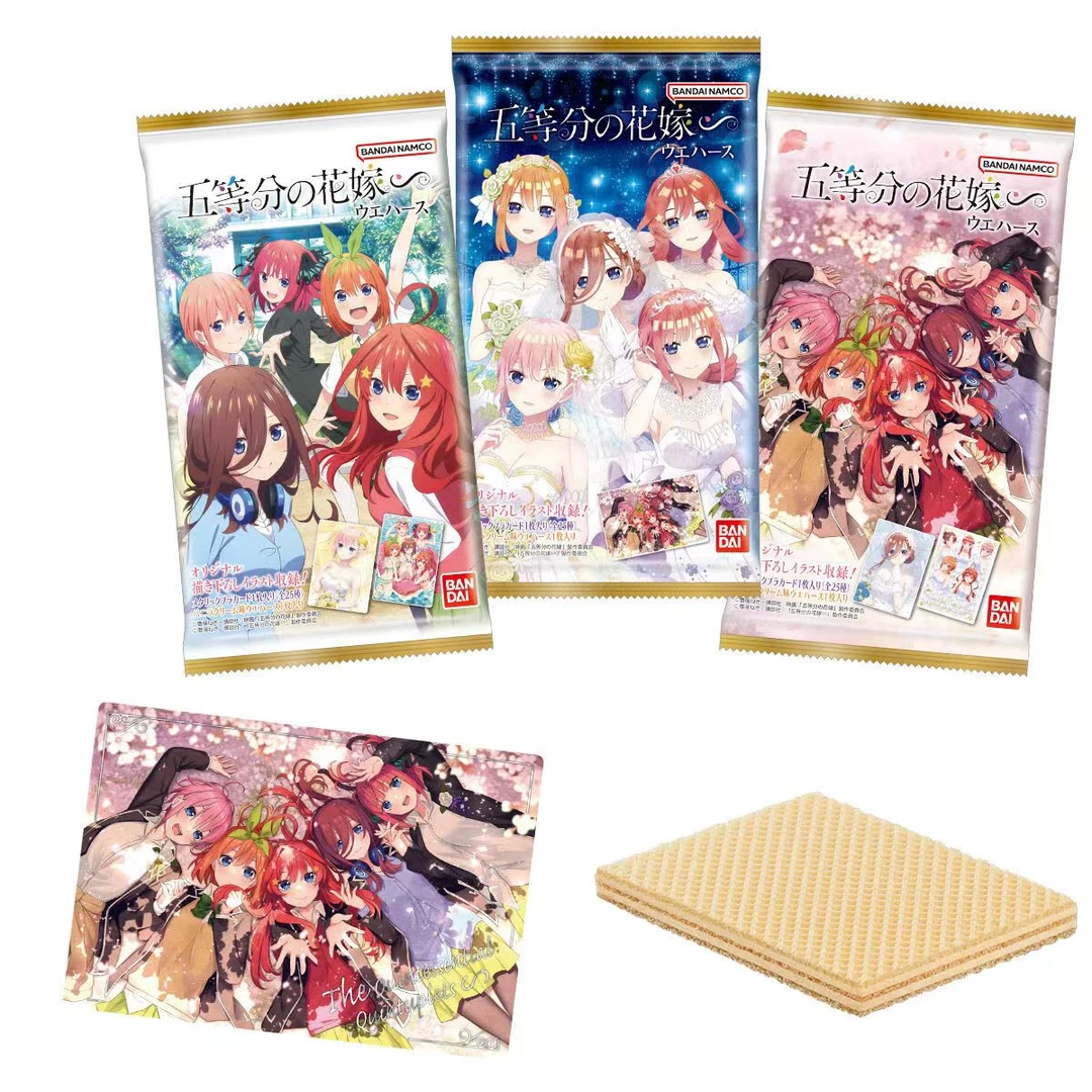 五等分的新娘食玩卡牌