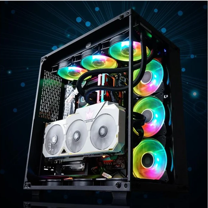 畅玩黑神话悟空性价比主机游戏diy黑色16G内存500G固态3050显卡