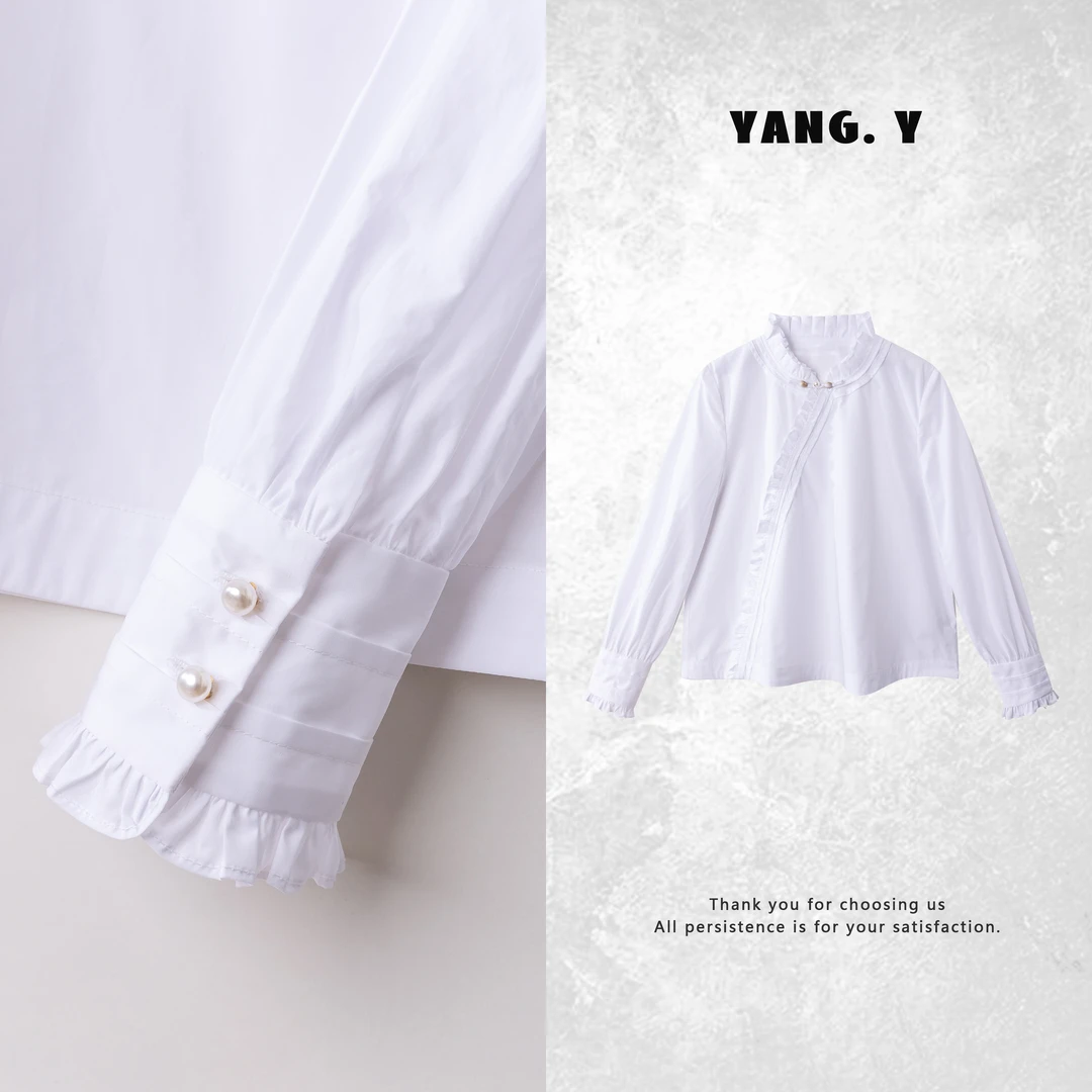 YANG.Y- 【明月几篇】深圳原创高端新中式国风女装衬衫上衣