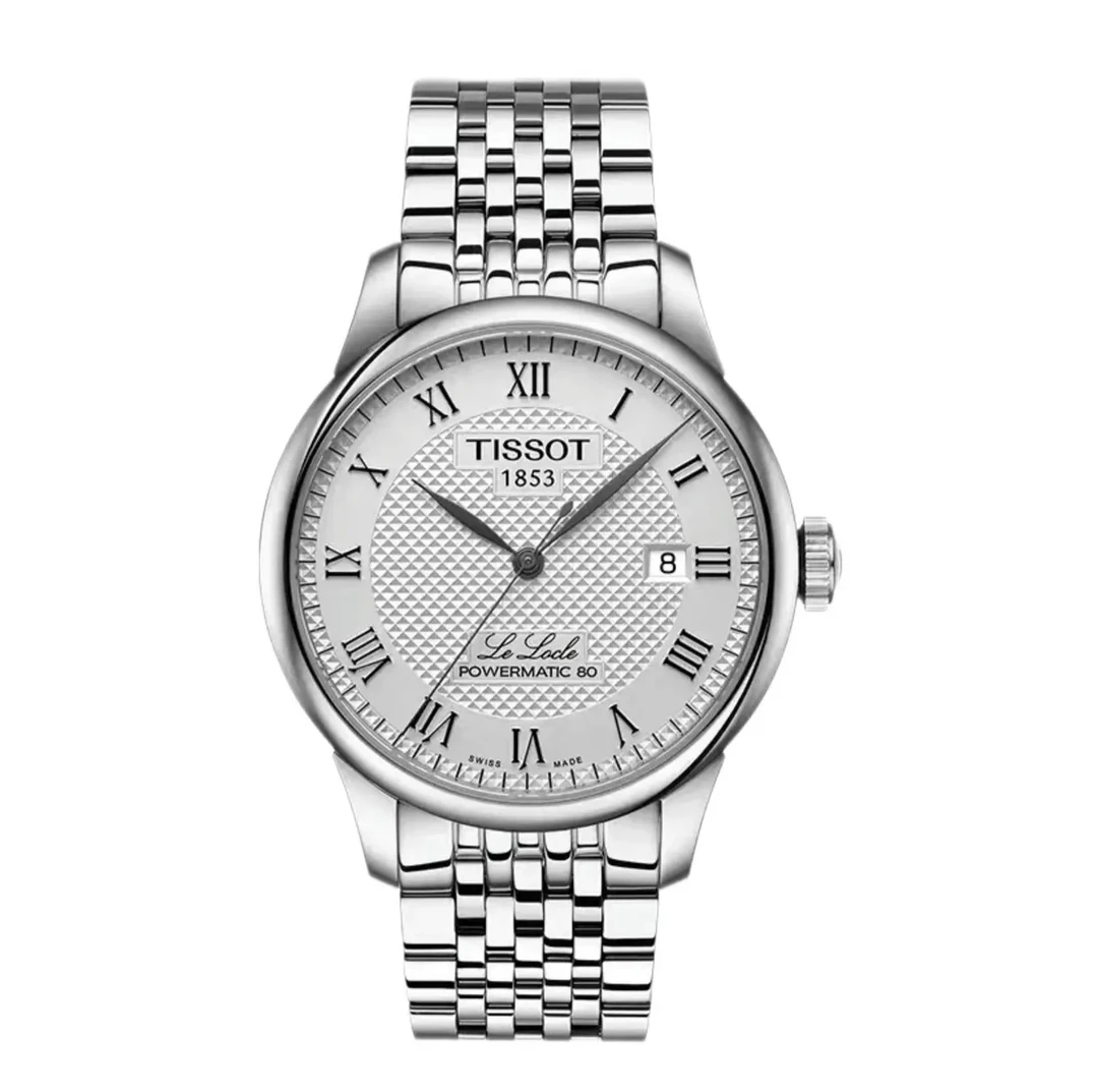 95新 Tissot/天梭 /80机芯力洛克/表径39.3/公价5500/全套