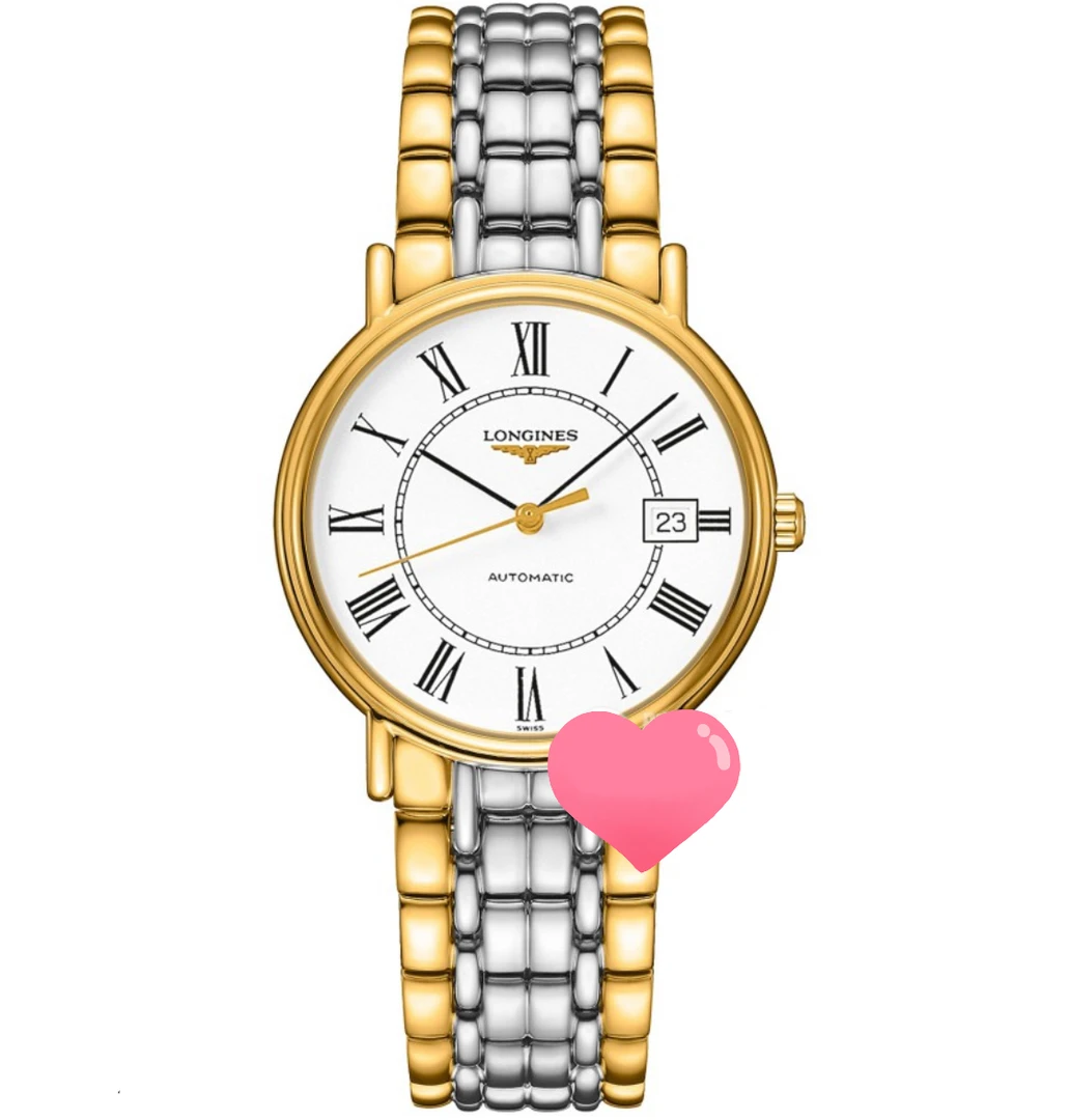99新 Longines/浪琴 /瑰丽821间金钢带/表径35/公价12000