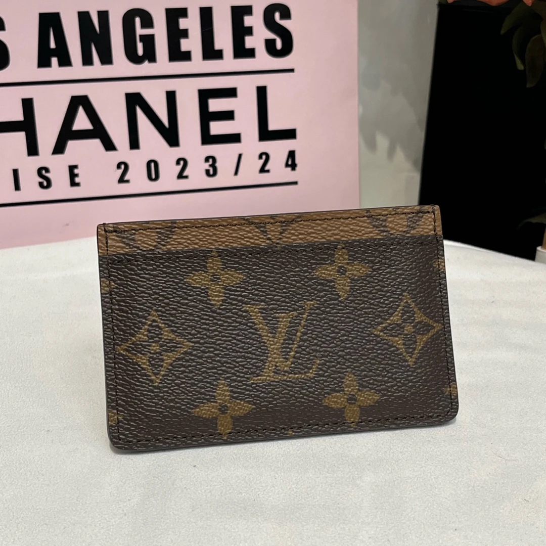 99新 LouisVuitton/路易威登 老花卡包时尚经典