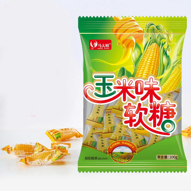 【到手3袋】马大姐玉米软糖香甜松软200g/袋