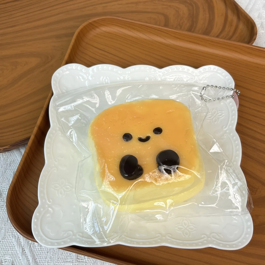 【jc吐司】现货捏捏乐食品级硅胶纯手工制作解压玩具手工DIY