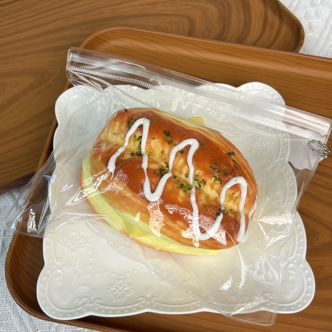 【双层夹心大油条】现货捏捏乐食品级硅胶纯手工制作解压玩具手工DI