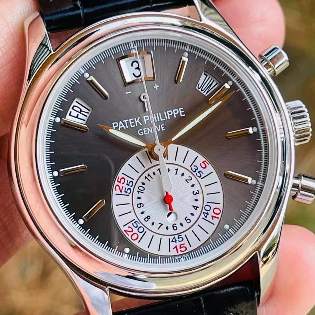 95新 Patek Philippe/百达翡丽 百达翡丽5960P/自动/40.5mm/铂金