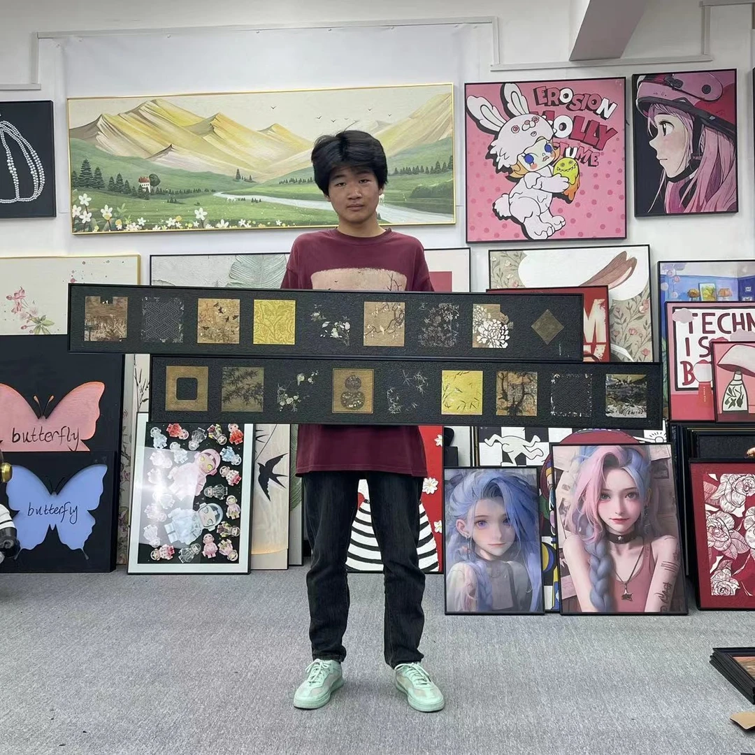 法式中古风入户玄关装饰画复古高级感客厅挂画走廊组合画20150
