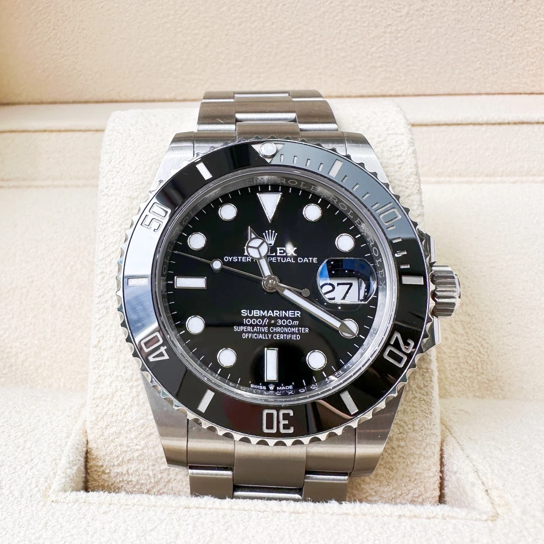 95新 Rolex/劳力士 劳力士/Rolex潜航者 126610ln-0001全套机械表