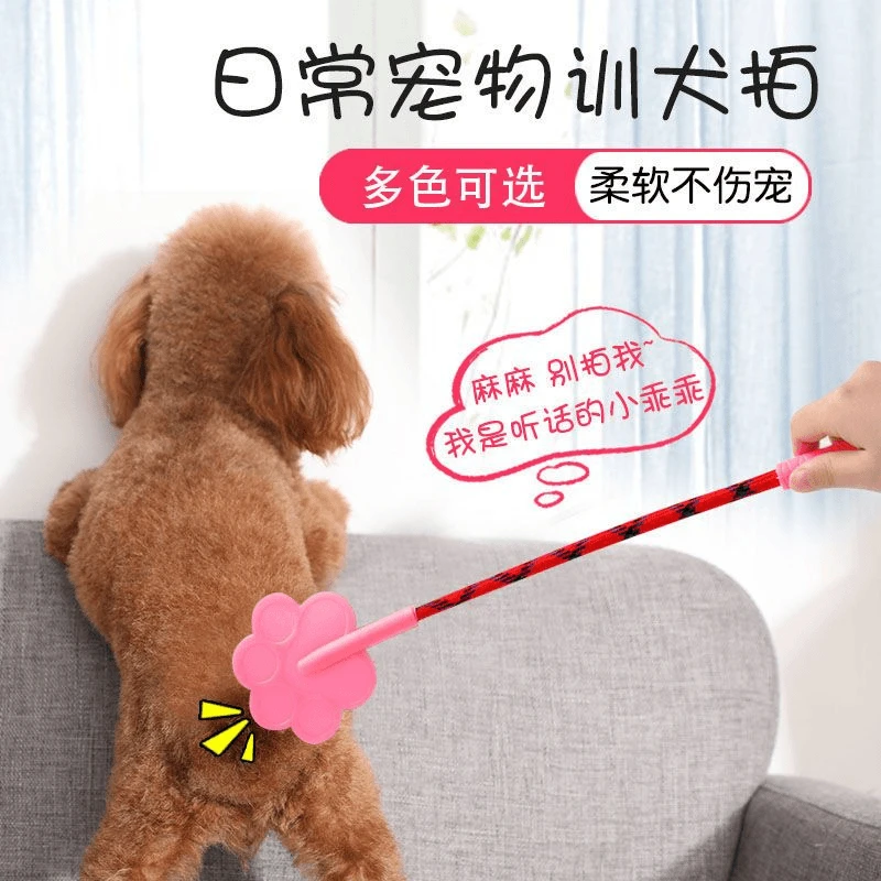 点砚训犬拍训练小狗泰迪柯基不伤狗爱心拍教育狗狗宠物专用训犬拍