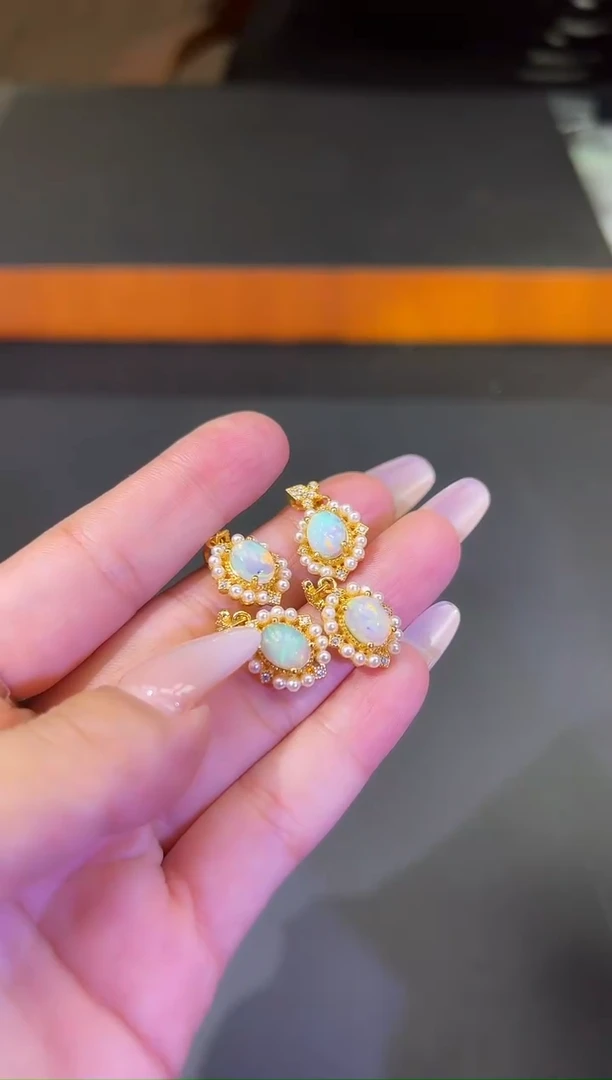 【闪购商品】欧泊/银S925镶嵌5000300/001/多样性发/一件