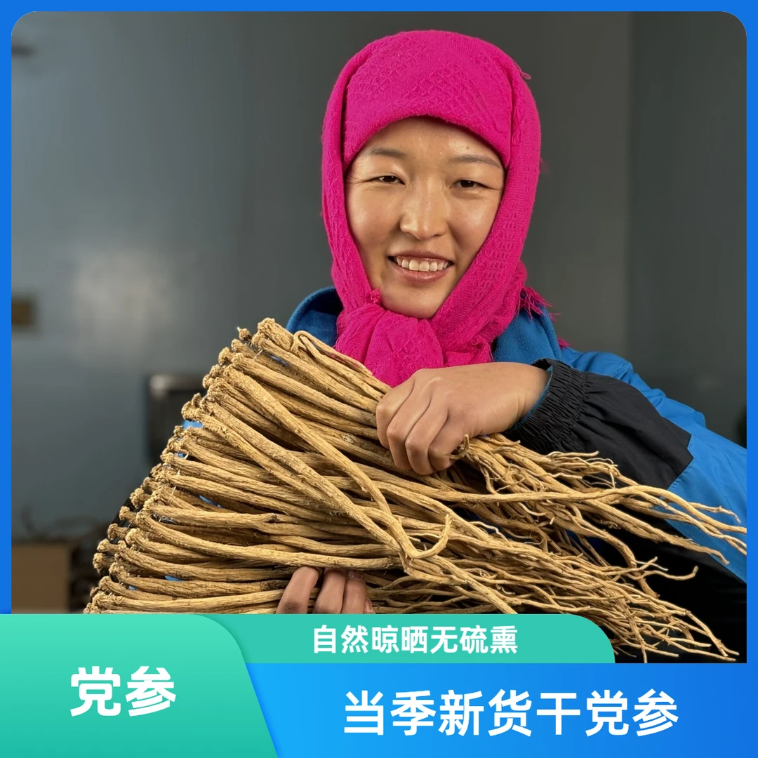 2024当季党参干货 自然晾晒 无硫熏