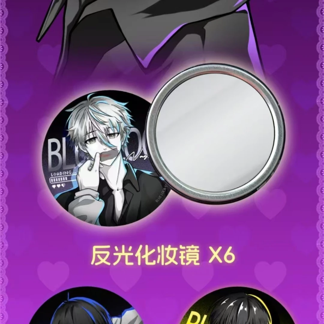 【拆盒】集谷社蓝色监狱蓝锁化妆镜镜面吧唧盲盒代拆