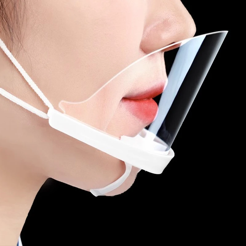 透明口罩餐饮做饭饭店食品厨房防口水飞沫防唾沫厨师商用做饭炒菜