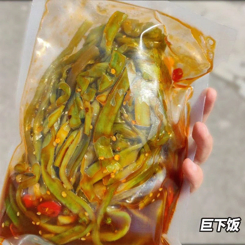 椒麻贡菜开袋即食整袋大包下饭香辣零食素食嘎嘣脆爽速食湖南特产