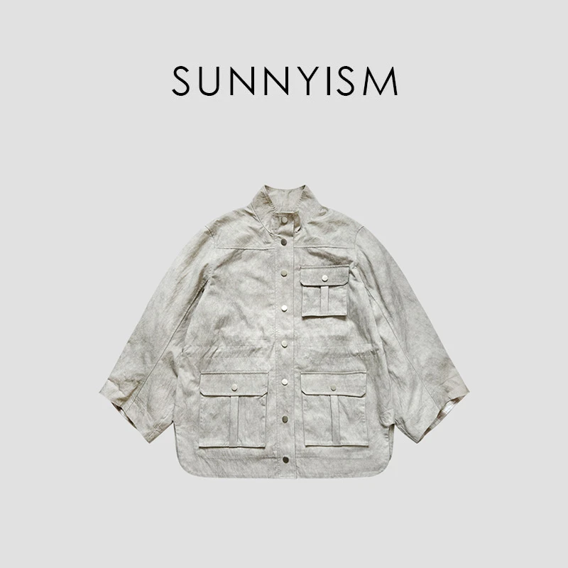 Sunnyism 旅行家 秋款帅气夹克工装外套 WT00885
