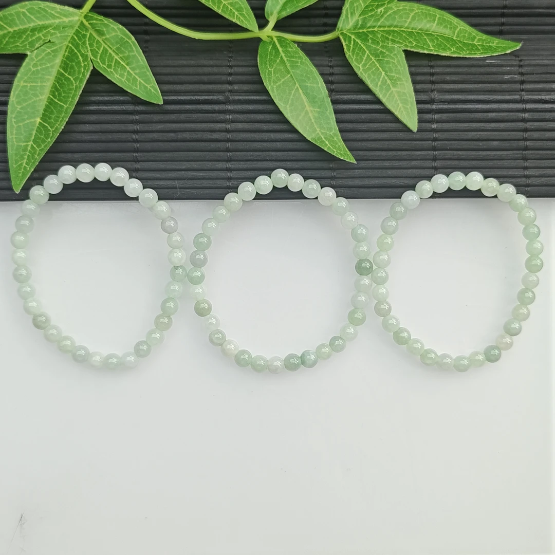 【秋姐翡翠】精美天然A货翡翠手串/多样性发一件&467585