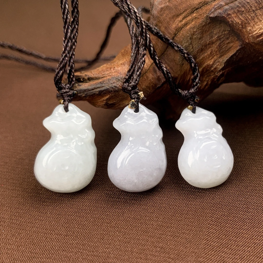 【粉丝回馈】精美天然A货翡翠编绳吊坠/多样性发货&405090