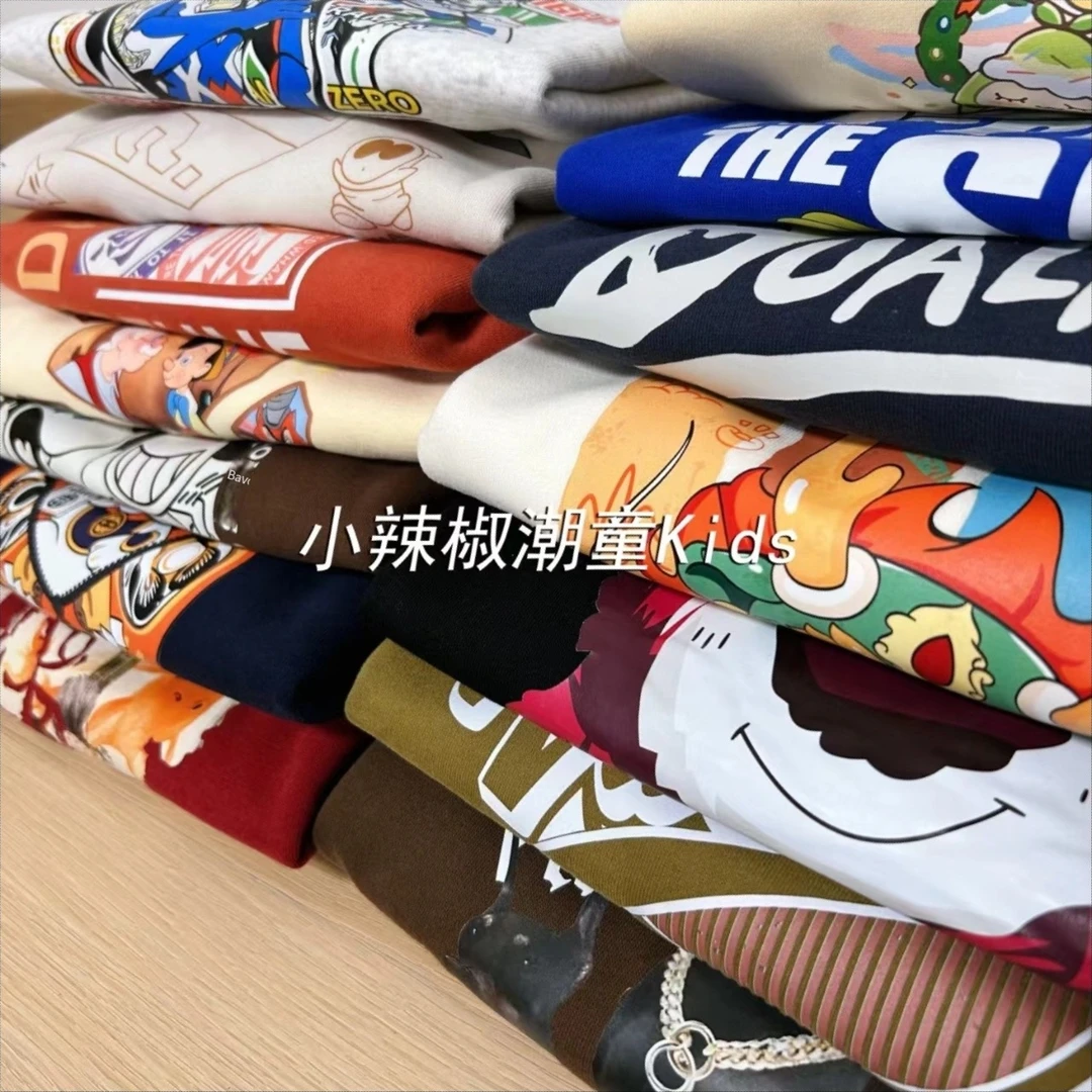 【ss卫衣330-415】潮童秋季圆领卫衣韩版儿童百搭2-18