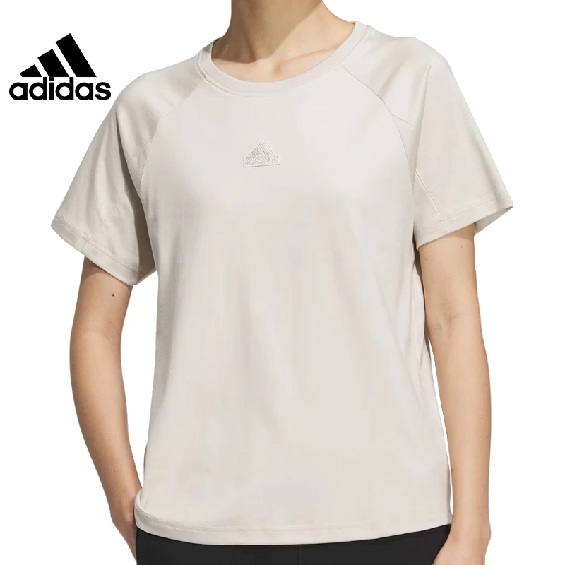 adidas阿迪达斯女子运动休闲短袖T恤JJ3583