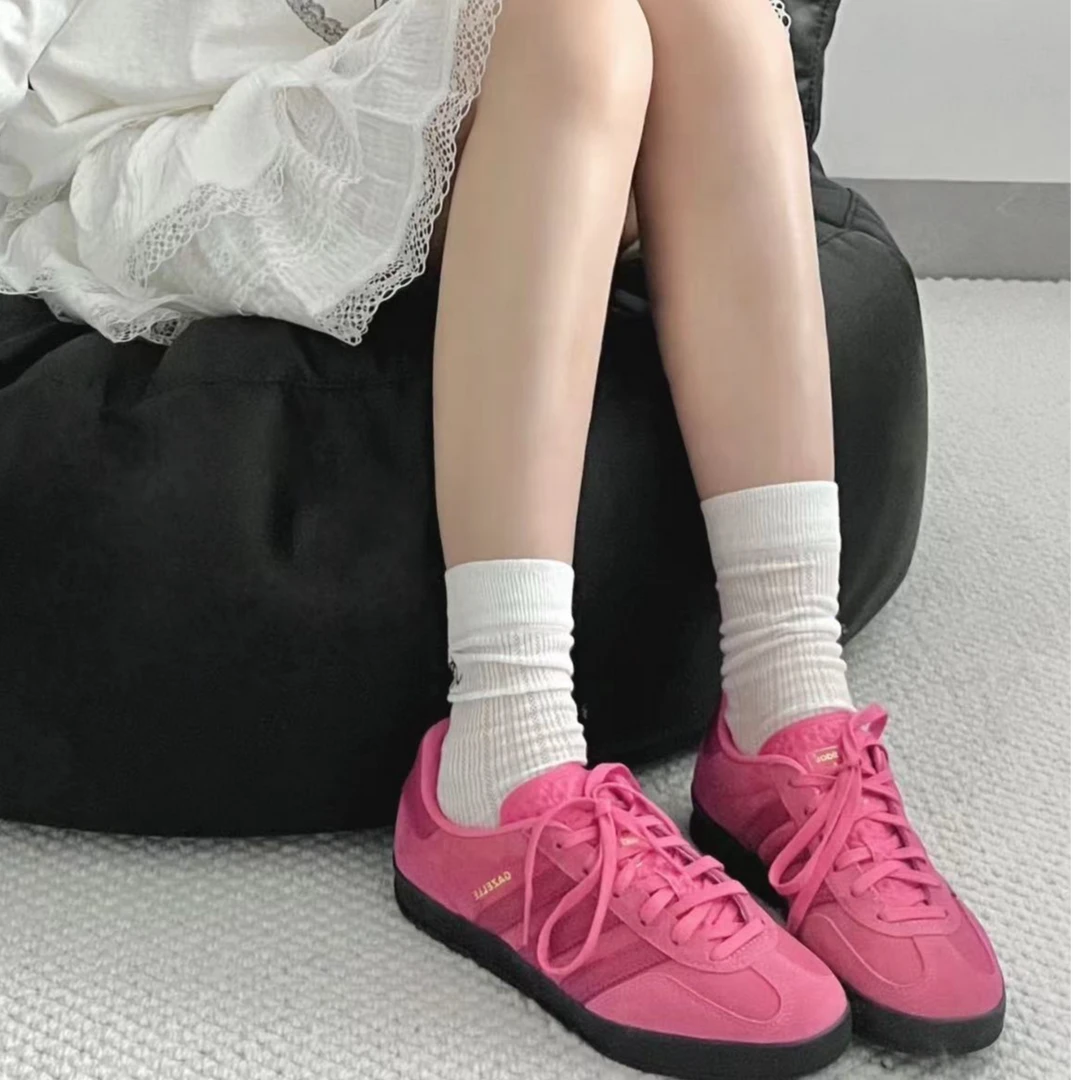 Adidas三叶草GAZELLEINDOOR SHOES运动板鞋德训鞋「T头鞋」JI2585