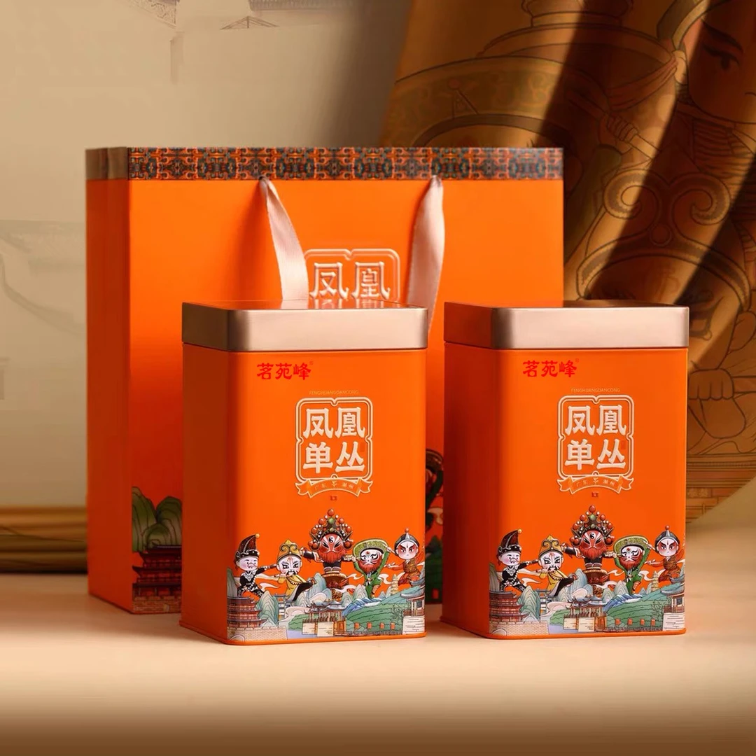 茗苑峰潮汕情凤凰单丛潮州单丛英歌舞铁罐500g