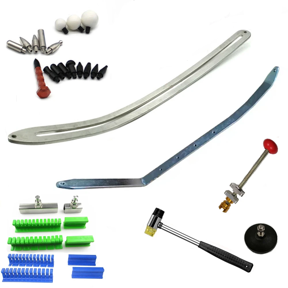 眉轮修复工具汽车凹陷修复工具翼子板轮眉滑杆凹陷免喷漆维修撬棍