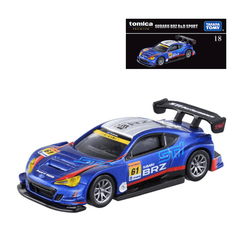 takara tomy/多美卡 TOMY合金车模型旗舰版Tomica斯巴鲁BRZ运动赛车跑车108832