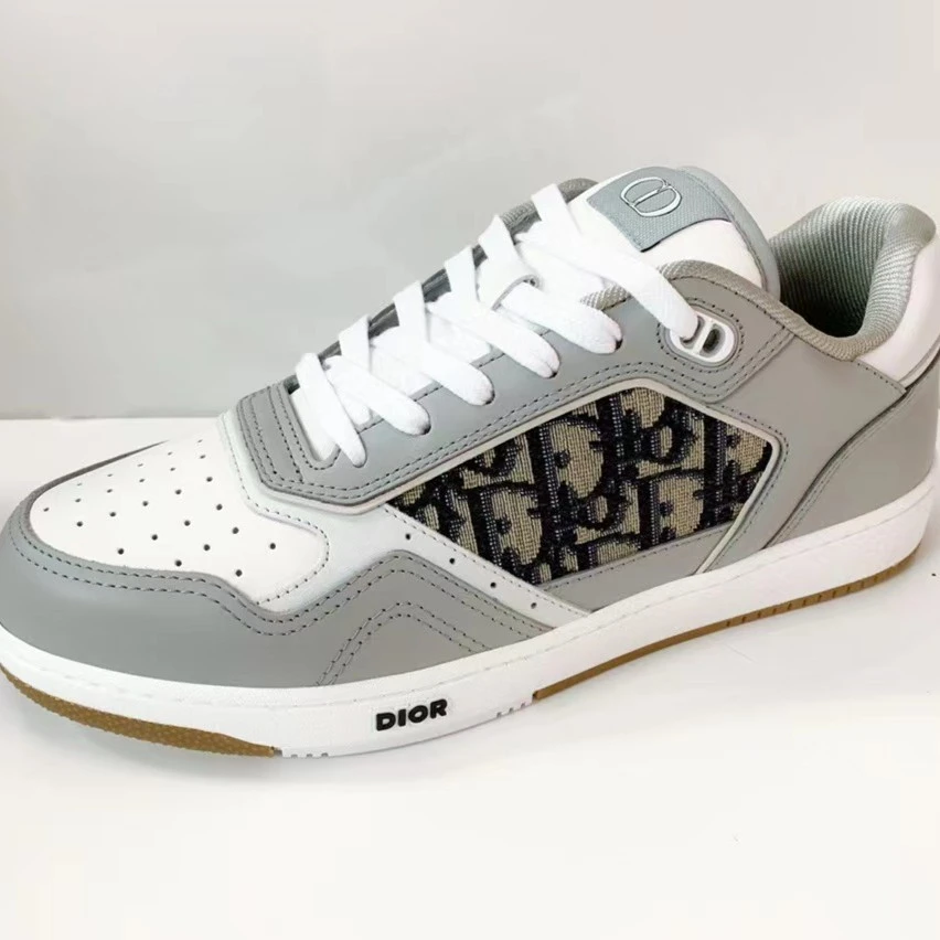 全新未使用 DIOR/迪奥 B27老花字母印花男士运动休闲鞋3SN272ZIR