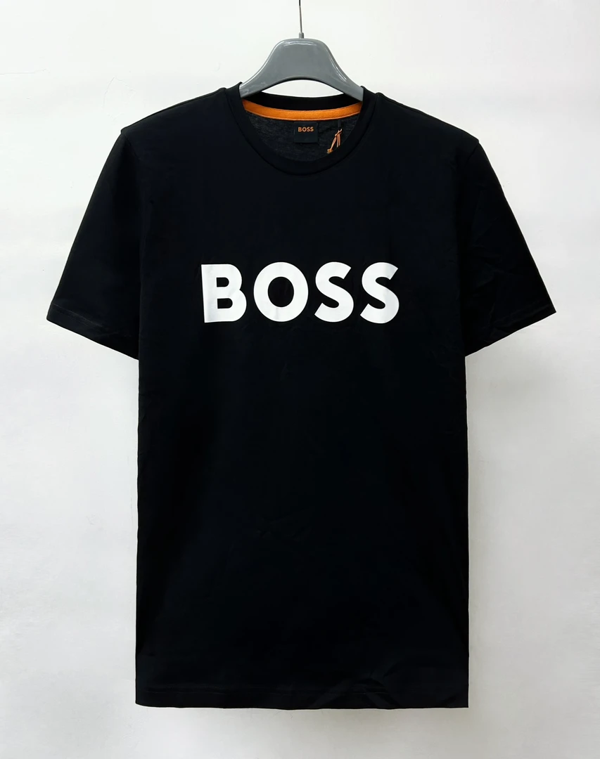 未使用 HugoBoss/雨果博斯 BOSS 24秋冬胸前印花短袖50481923