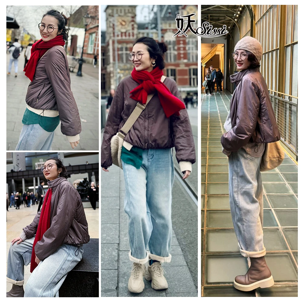 G 24进口生态超轻骆驼绒棉服