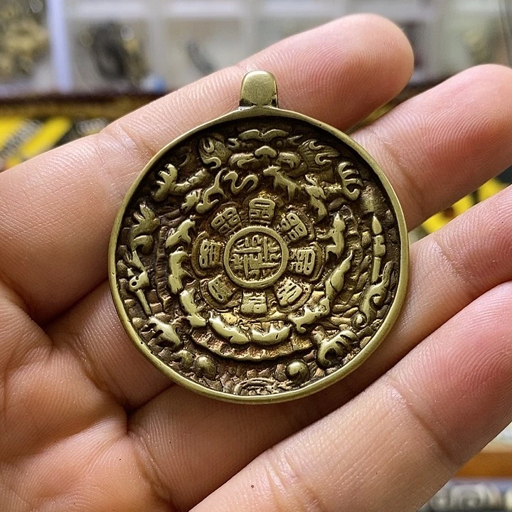 铜器九宫牌铜器铜器