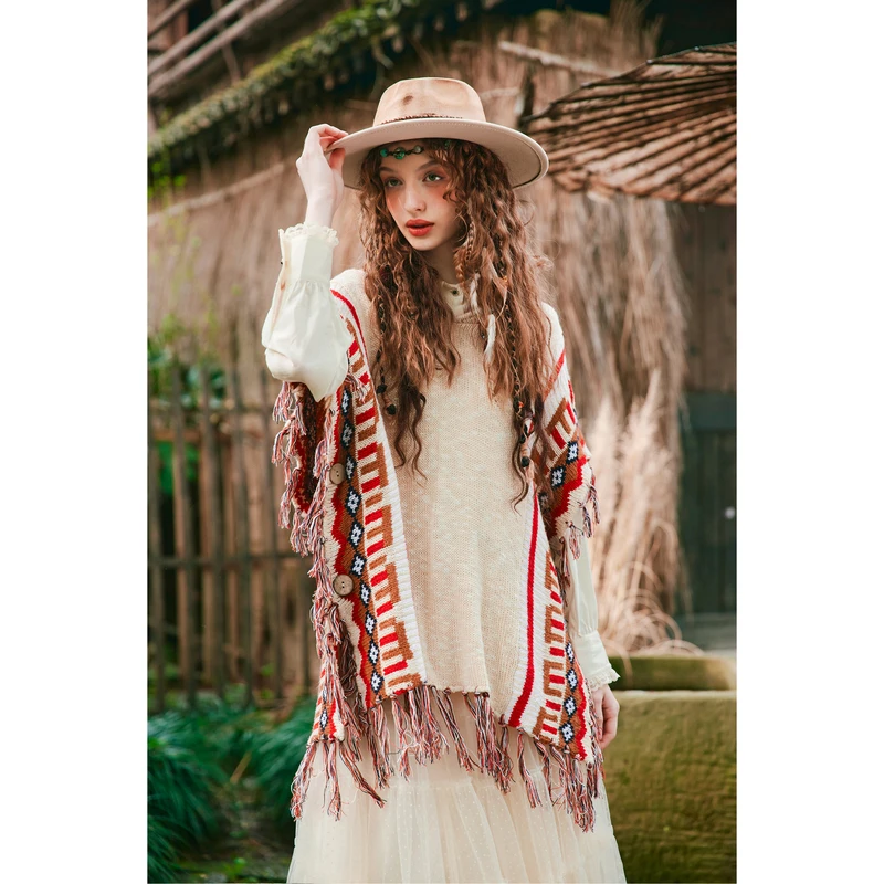 【诗语专属】菀草壹2024年秋装新款毛针织衫G55201331