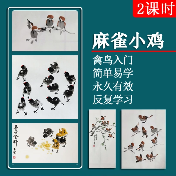 麻雀小鸡详解零基础可学（系统学员勿拍）