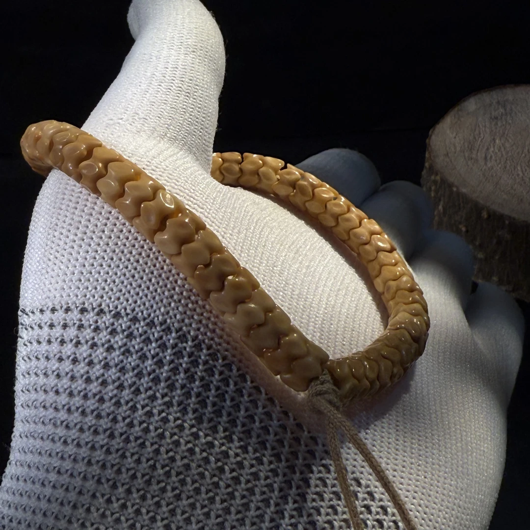 【云淼阁】龙脊菩提老料龙骨手串卡8*3.mm54颗手持