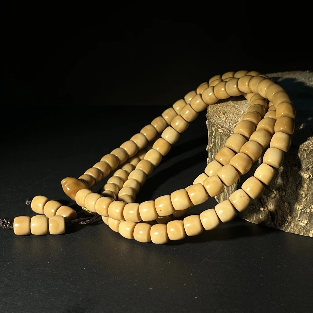 【云淼阁】龙脊菩提直切卡6老料挂脖114颗长串带三通