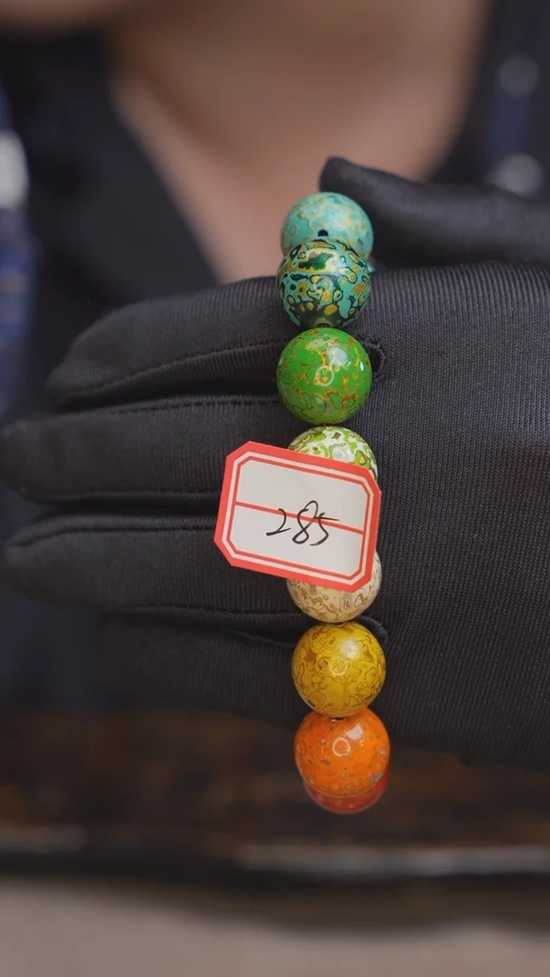 【闪购商品】大漆手串/犀皮螺钿/1.5*13 285