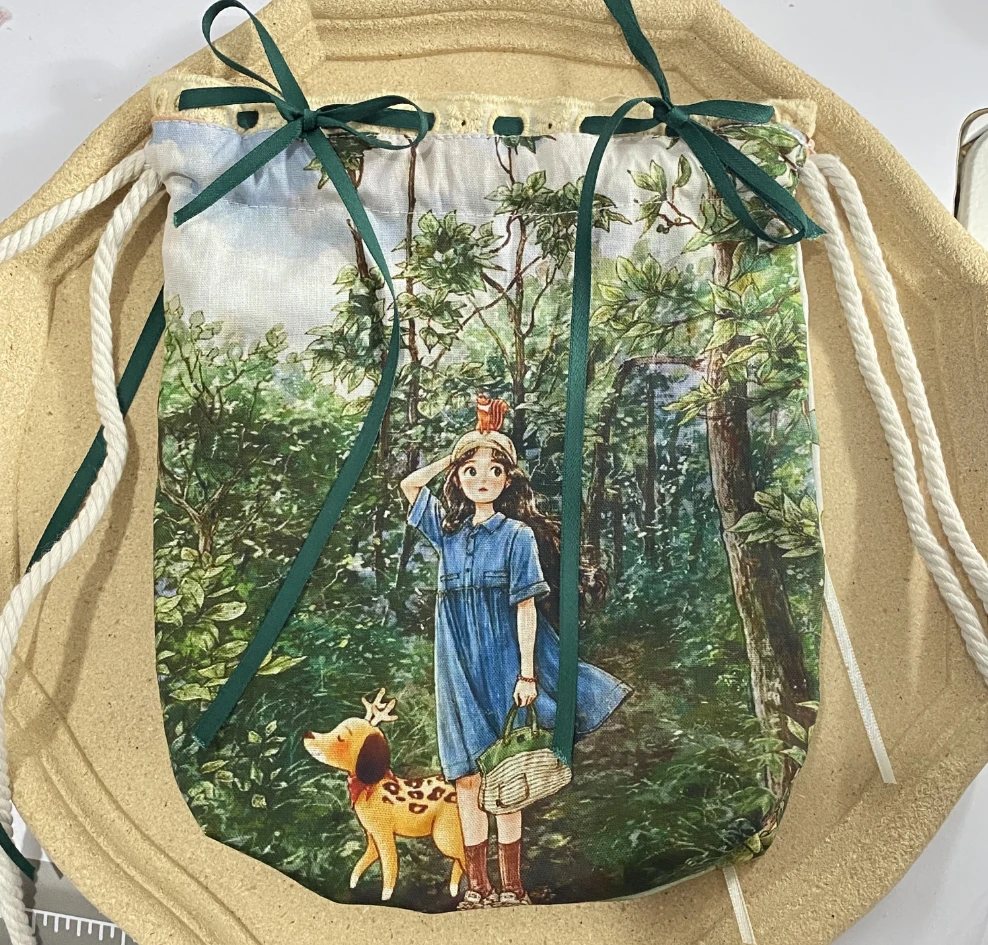 DIY定制发圈发饰方巾发饰包包