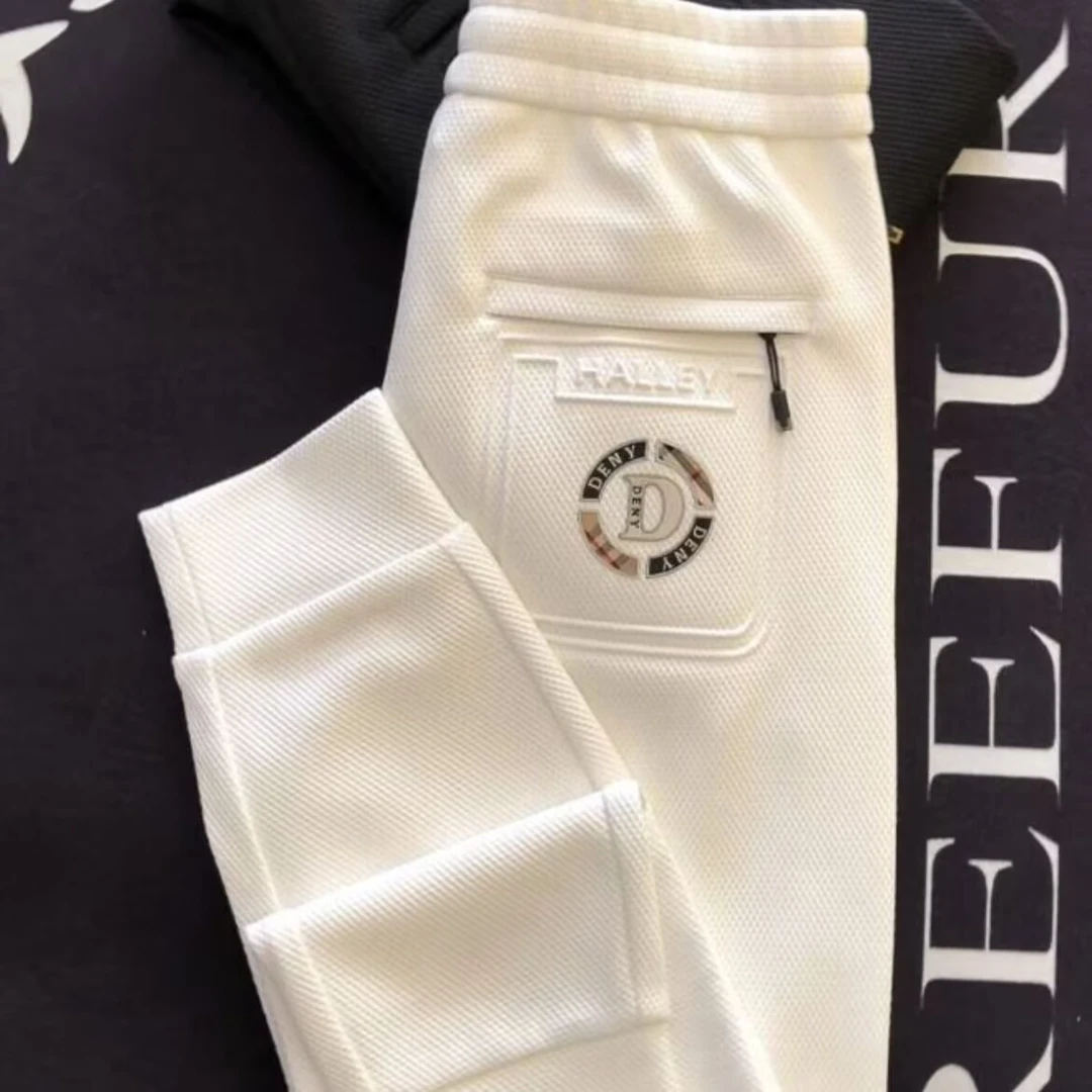 【春夏新款】2023高品质新款男女同款百搭净版阔腿小腿运动休闲裤