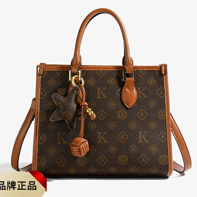 雅帝尔GTK正品轻奢复古印花女包时尚高级手提包单肩包斜挎包托特