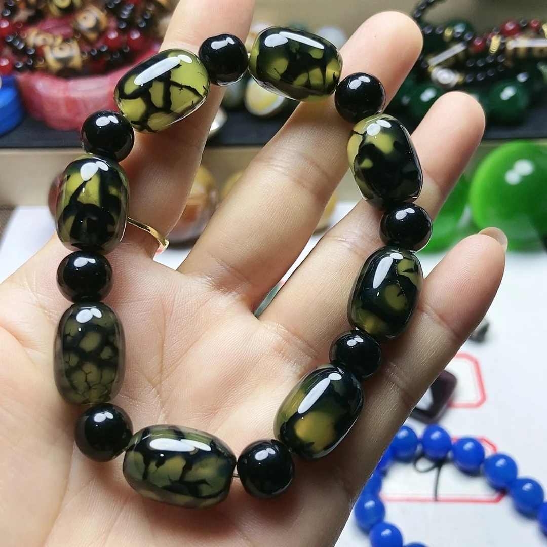 玛瑙/玉髓手链未镶嵌℡*