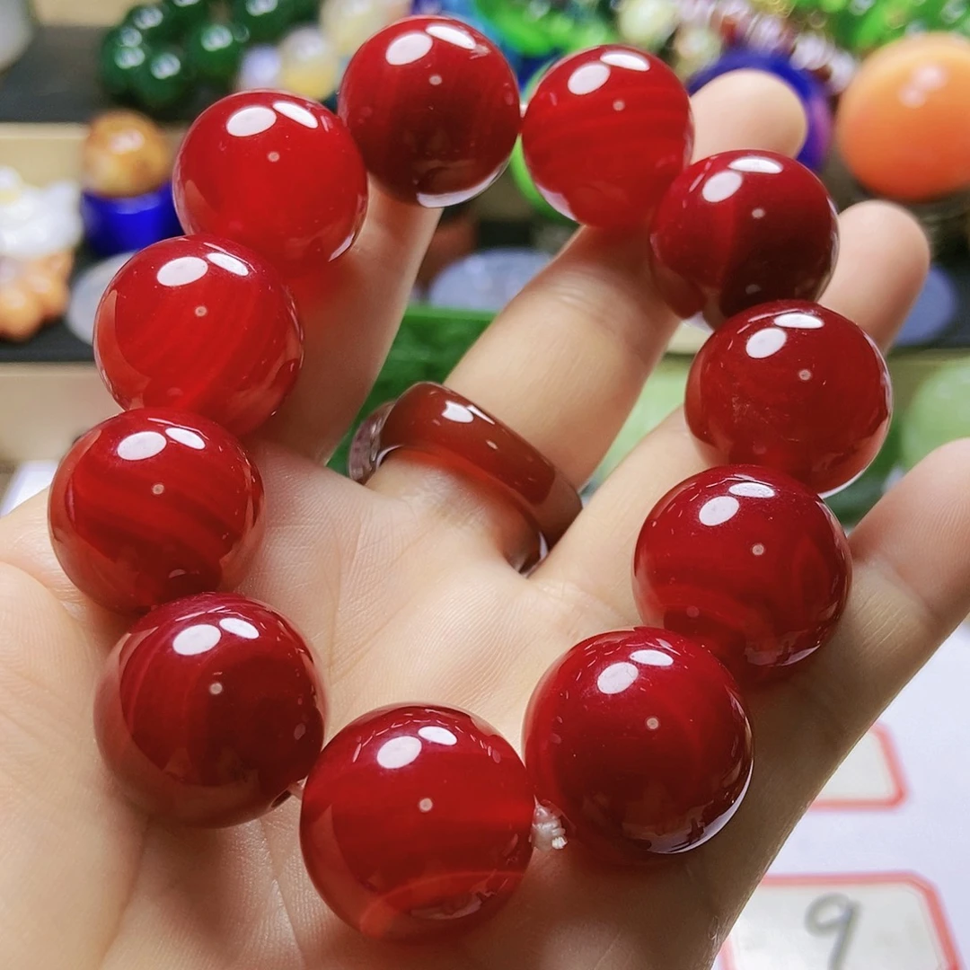 玛瑙/玉髓手链未镶嵌品