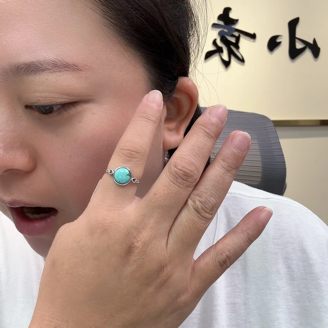 【闪购商品】绿松石珠宝奇石银S925镶嵌76