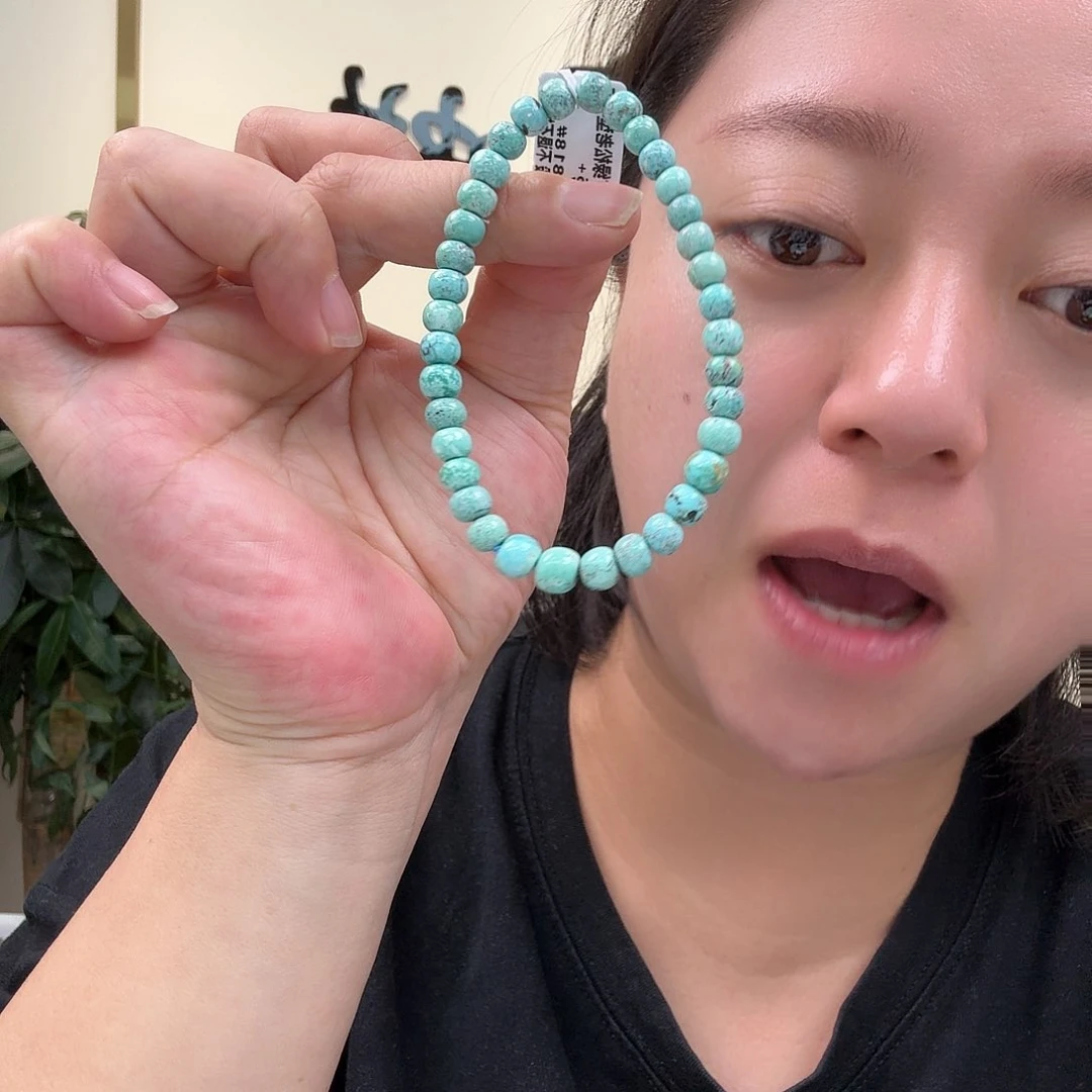 【闪购商品】绿松石珠宝奇石未镶嵌15