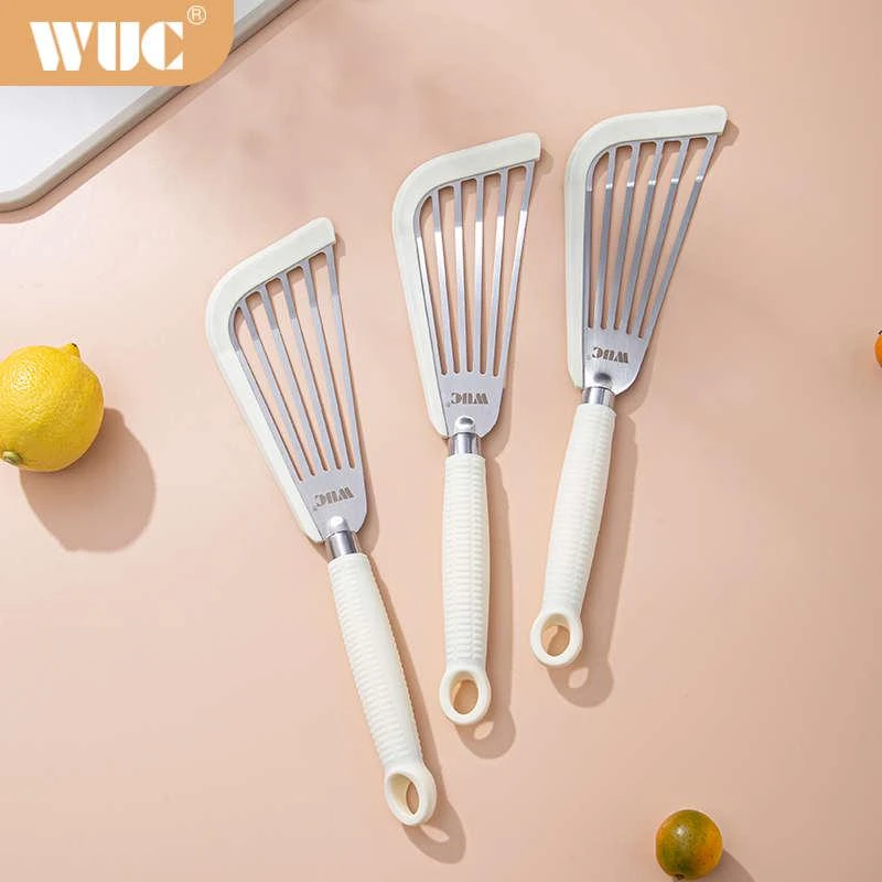 WUC炒菜铲子硅胶锅铲不粘锅专用家用煎鱼煎饼牛排蝴蝶铲煎铲铲子